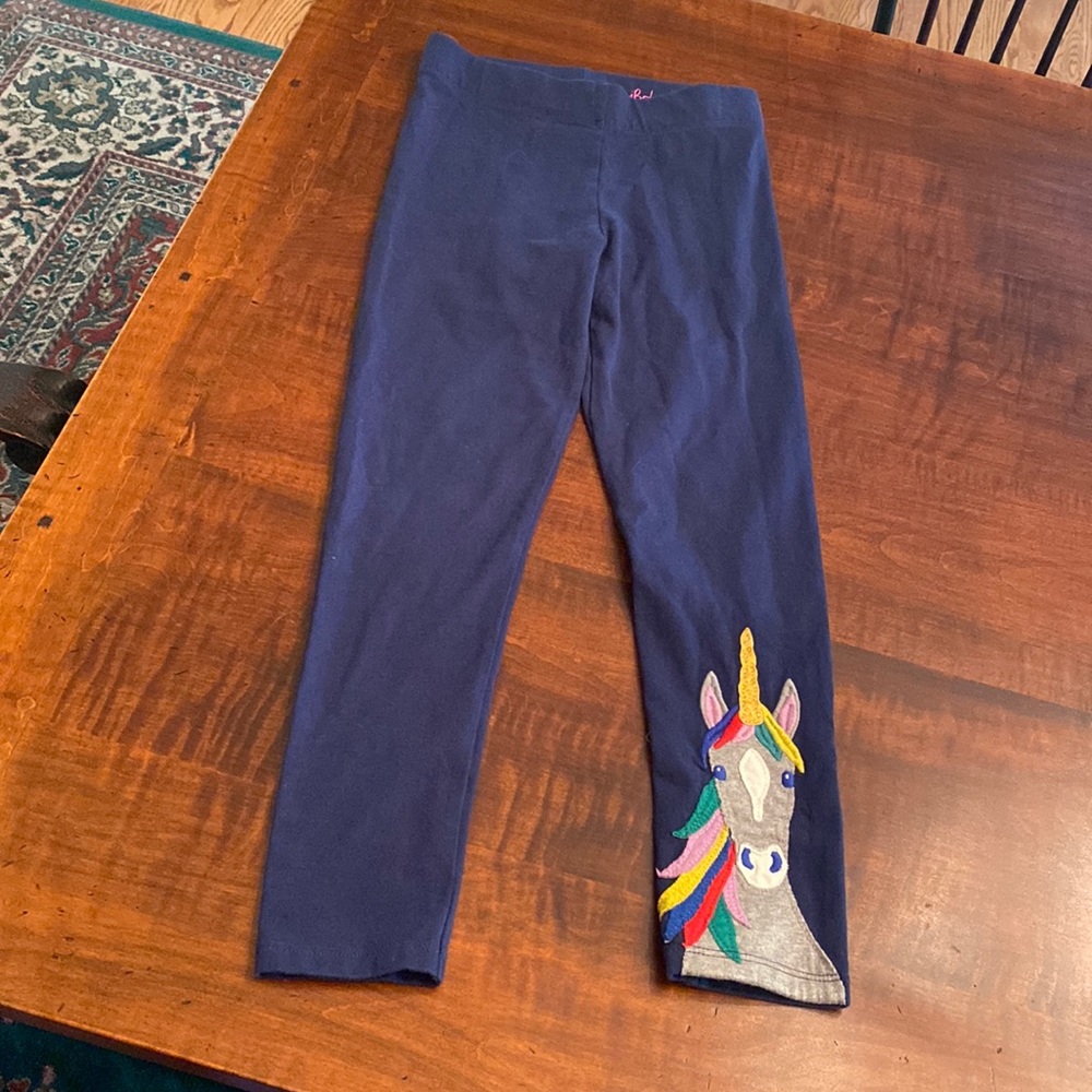 Unicorn Mini Boden Girls Leggingd